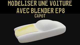 modéliser une voiture avec blender 282 ep8 finir le capot [upl. by Helge]