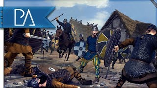 Gruesome Siege Between Vikings  Total War Thrones of Britannia [upl. by Kesley]