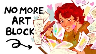 how to actually finish your sketchbook this year at any level [upl. by Etnovad]