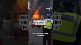 What to know about the antiimmigration protests in the UK [upl. by Nivla]