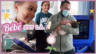 Mon INCROYABLE ACCOUCHEMENT ✨ Rencontre avec bébé 🌸🤲🏾 VLOG [upl. by Letnohc]