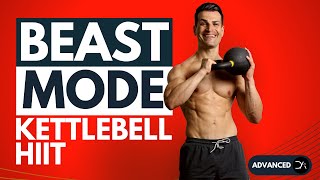 30 Min ADVANCED kettlebell HIIT workout  BEASTMODE HIIT WORKOUT 🔥🔥🔥 [upl. by Tomkins]