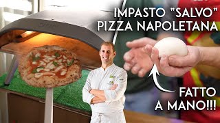 IMPASTO A MANO  LA RICETTA DELLA PIZZA NAPOLETANA DI SALVATORE SALVO [upl. by Brezin590]