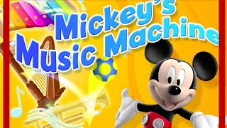 Mickey Mouse  Disney game Preview Mickeys Music Machine KID SURPRISE [upl. by Seravart455]