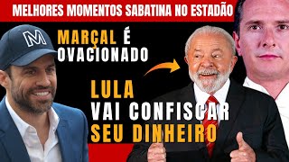 Lula vai CONFISCAR seu dinheiro Marçal é ovacionado e melhores momentos da sabatina na Estadão [upl. by Niatirb780]