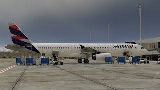 XPLANE 12  FLORIPA  GUARULHOS A321 LATAM JJ4759 [upl. by Anizor]