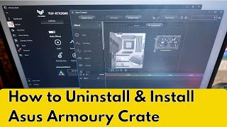 Asus Armoury Crate Installation Problem Solved  Armoury Crate Full Uninstall amp Installation [upl. by Arjun218]