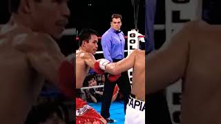 Pacquiao Vs Barrera Round 5 mannypacmanpacquiao boxing shortvideo [upl. by Ialda]