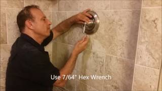 How To Install A Moen Shower Faucet  Step By Step  DIY [upl. by Tomkiel466]