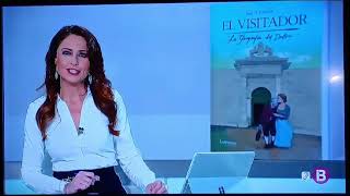 Nuevas novelas históricas El visitador en noticias IB3 [upl. by Trin672]