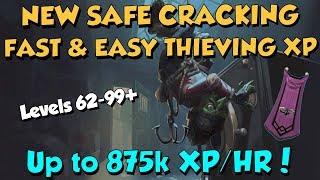 updated guide in description Safe Cracking Fast Thieving XP  Level 62 Runescape 3 [upl. by Bidget253]