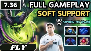 736  Fly PUGNA Soft Support Gameplay 21 ASSISTS  Dota 2 Full Match Gameplay [upl. by Nathalia]