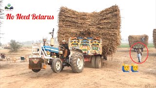 Well done Ford 3610  King of Ford Tractors Pulling Heaviest load Sugarcane Trailer [upl. by Samid]