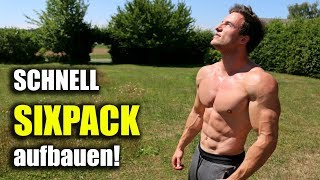 So bekommst du SCHNELL ein SIXPACK für den Sommer  2018 [upl. by Auburn531]