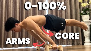 Planche Progressions From Zero to Full amp How To Unlock Them All  How To Planche For Beginners [upl. by Tamarra]