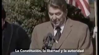 Ronald Reagan sobre Juan Bautista Alberdi [upl. by Akihdar588]