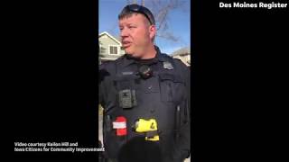 Video A Republican campaign worker says he was racially profiled by West Des Moines police [upl. by Waxman435]