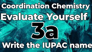 Evaluate yourself 3aWrite the IUPAC name for the following compounds [upl. by Itagaki488]