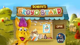 Donkey Hodie  Donkeys Froyo Stand  PBS gameplay kids [upl. by Umeh]