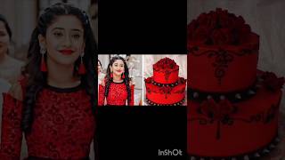 Yrkkh naira VS cake shortvideo ❤❤❤ [upl. by Ainatnas]