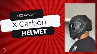 LS2 Advant Xcarbon Helmet [upl. by Lehctim590]