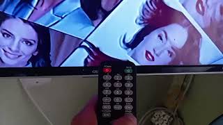 Control Universal  HR201 Configuración en televisor Challenger [upl. by Leinahtan]