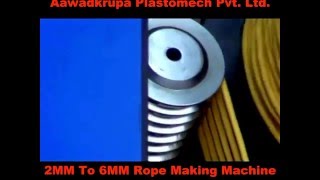 New Rope Making Machine 2MM To 6MM [upl. by Pagas405]