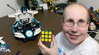 LEGO MINDSTORMS Robot Inventor MindCuberRI  Robot Toy Solves Rubiks Cube With Lego Toy [upl. by Bowyer911]