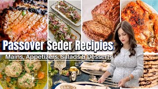 Passover Seder amp Shabbat Recipes Sephardic Pesach Menu [upl. by Nibot]