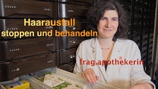 Haarausfall stoppen und behandeln Beratung aus der Apotheke [upl. by Arratal]