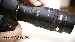 Canon 70210mm f4 lens review with samples APSC and fullframe [upl. by Fazeli13]