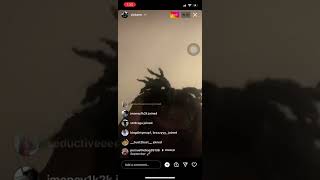 Yickenn Responds To Kodak And Luh Tazz On Instagram Live [upl. by Nylirrej]