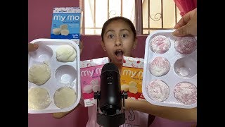 ASMR Eating Mochi Ice Cream [upl. by Attwood602]