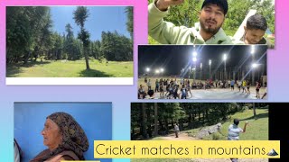 खूबसूरत पहाड़ों में cricket match।। क्यों है ये जगह इतनी सुंदर ।। valley [upl. by Gelasias]