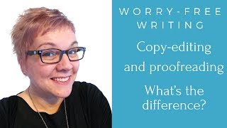 Whats the difference between copyediting and proofreading [upl. by Mcknight]