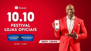 1010 Festival Lojas Oficiais Shopee com Terry Crews [upl. by Chi242]