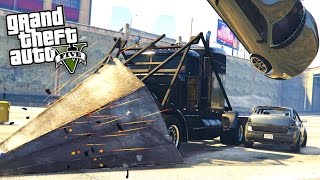 GTA 5 Online  PHANTOM WEDGE SPECIAL VEHICLE MISSION ImportExport DLC [upl. by Gracie]