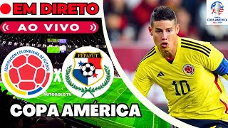 🔴COLOMBIA X PANAMÁ  EM DIRETO  COPA AMÉRICA 2024 FASE GRUPOS  JOGO AO VIVO [upl. by Lorilyn]