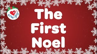 The First Noel with Lyrics  Christmas Song amp Carol [upl. by Niessuh]