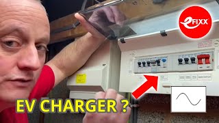 EV CHARGER installation UK  can you connect to an existing CONSUMER UNIT [upl. by Eittel]