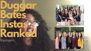 DUGGARS BATES INSTAGRAMS RANKED [upl. by Kenweigh]