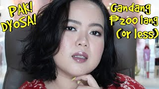 CARELINE LANG SAPAT NA Makeup Tut amp Review  Philline Ina [upl. by Egin]