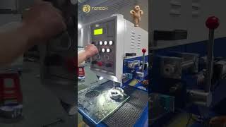 How does a glass drilling machine work glassdrillingmachine Glassdrillingprocess [upl. by Ystap468]