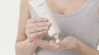 Howto Jurlique Hand Cream Application [upl. by Hareemas]