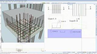 Allplan Engineering  Bâtiment Ferraillage [upl. by Rehtaef]