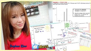 STPM Chemistry Semester I A Level Mass Spectrometry Molecular Ion Peak Fragmented Ions Mass Spectrum [upl. by Anaira864]