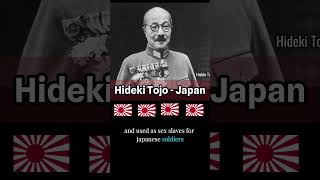 Facts you should know about Hideki Tojo of Japan  shorts [upl. by Wendel449]