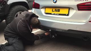 LNB Towbars Retractable Towbar Demostration [upl. by Klepac224]