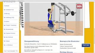 Original Mc Fit Trainingsvideos  Duale Latzugmaschine [upl. by Martinson72]