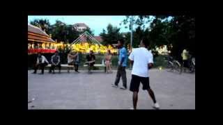 Foot badminton Cambodge [upl. by Giffard905]